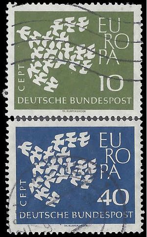Germany # 844-845 1961 Used Pair