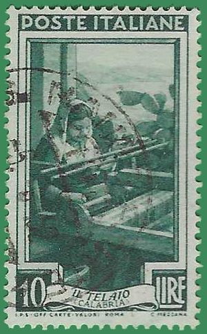 Italy # 554 1950 Used