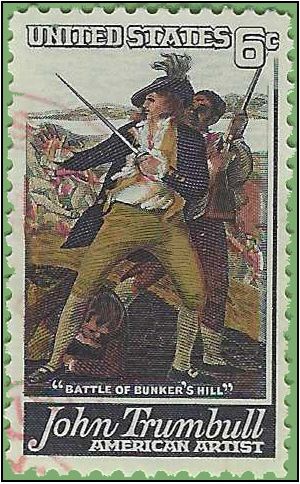 #1361 6c John Trumbull American Artist 1968 Used