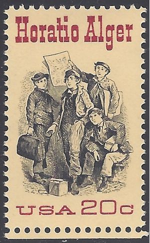 #2010 20c Horatio Alger 1982 Mint NH