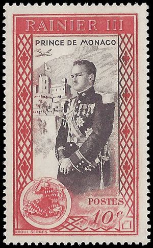 Monaco # 247 1950 Mint H