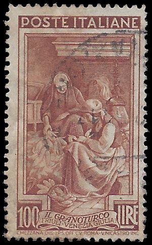 Italy # 566 1950 Used
