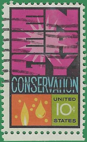 #1547 10c Energy Conservation 1974 Used