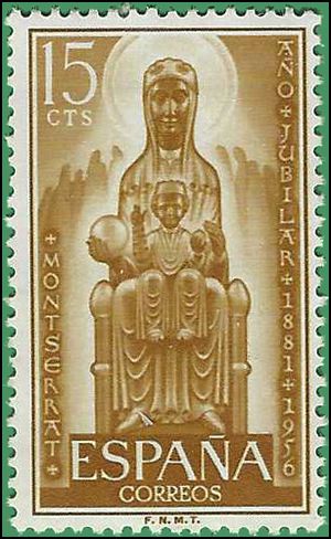 Spain # 849 1956 Mint LH