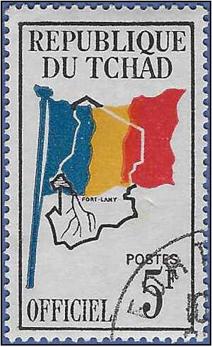 Chad #O 3 1966 CTO