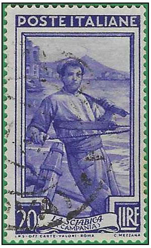 Italy # 557 1950 Used