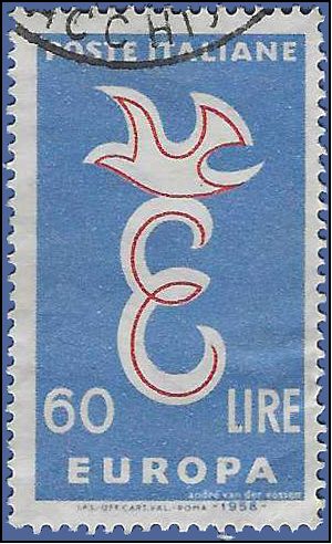 Italy # 751 1958 Used
