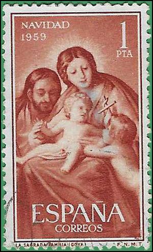 Spain # 908 1959 Used
