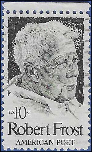 #1526 10c Robert Frost 1974 Used