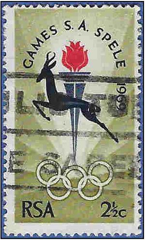 South Africa # 353 1969 Used