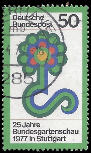 Germany #1245 1977 Used