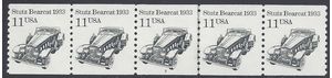 #2131 11c Stutz Bearcat 1933 PNC/5 #3 1985 Mint NH