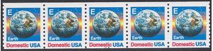 #2279 25c "E" Rate Earth PNC/5 P#1222 1988 Mint NH