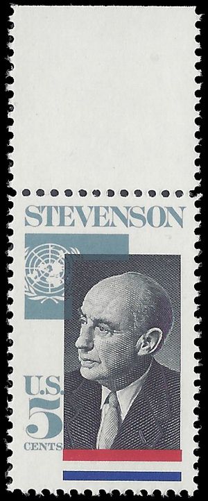 #1275 5c Adiai E. Stevenson 1965 Mint NH