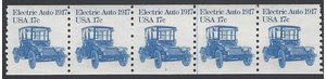 #1906 17c Electric Auto 1917 PNC/5 Plate #1 1981 Mint NH