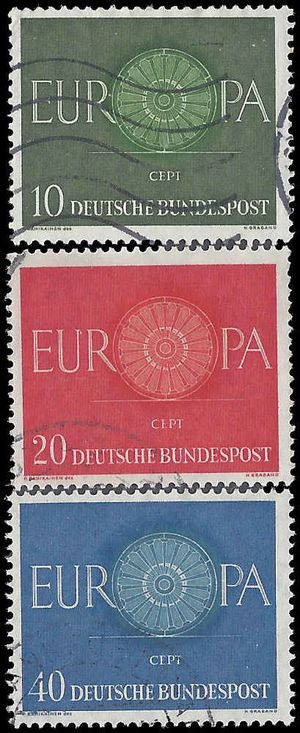 Germany # 818-820 1960 Used Set of 3