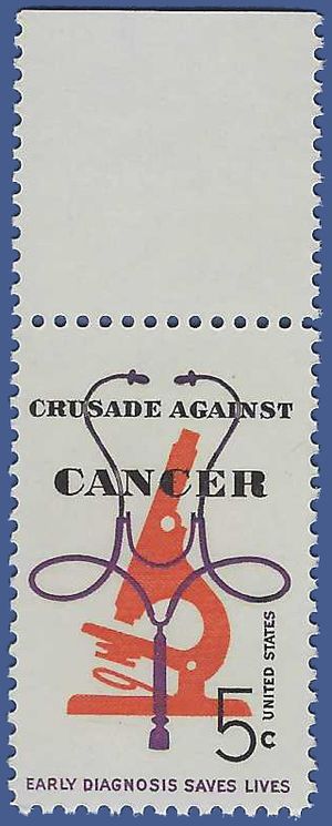 #1263 5c Crusade Against Cancer 1965 Mint NH
