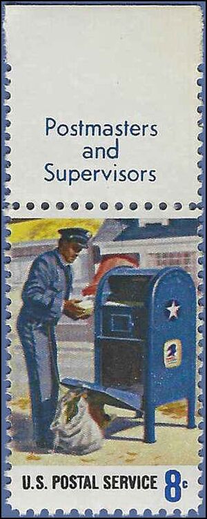 #1490 8c Postal Service Employees Mail Collection 1973 Mint NH