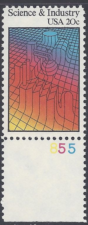 #2031 20c Science & Industry 1983 Mint NH
