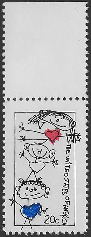 #2104 20c Family Unity 1984 Mint NH
