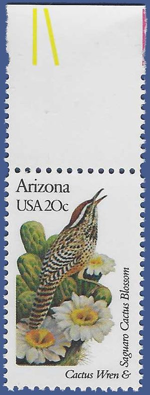 #1955 20c State Birds & Flowers Arizona 1982 Mint NH