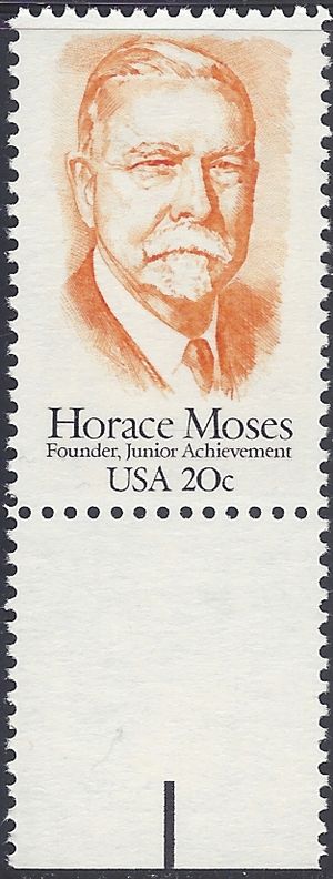 #2095 20c Horace Moses 1984 Mint NH