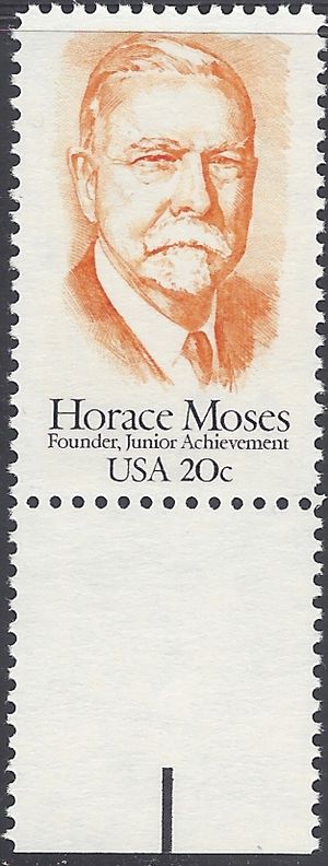 #2095 20c Horace Moses 1984 Mint NH