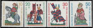 Germany #B455-B458 1970 Mint NH Set of 4
