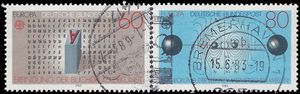 Germany #1392-1393 1983 Used Set of 2