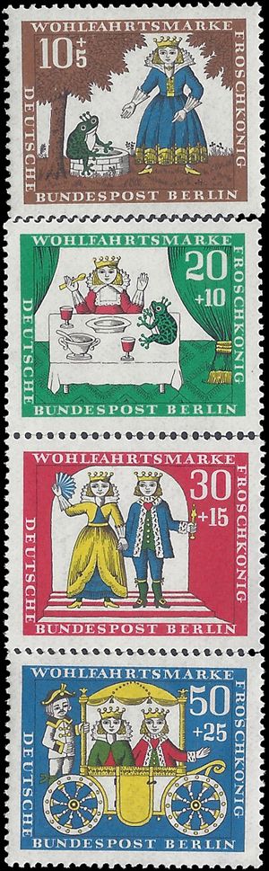 Germany Berlin #9NB 41-9NB 44 1966 Mint NH Cpl Set of 4