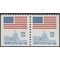 #1623 13c Flag Over Capital Booklet Pair 11x10.5 1977 Mint NH