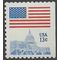 #1623 13c Flag Over Capital Booklet Single 11x10.5 1977 Mint NH