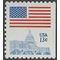 #1623 13c Flag Over Capital Booklet Single 11x10.5 1977 Mint NH