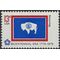 #1676 13c American Bicentennial Wyoming 1976 Mint NH
