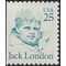 #2182a 25c Great Americans Jack London Booklet Single 1988 Mint NH