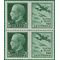 Italy # 429 1942 Mint NH Imperf. Pair Block of 4