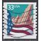 #3281 33c Flag and City Coil Single Ty I 1999 Used