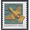 #4495 5c Nonprofit org. Art Deco Bird Coil Single 2011 Used