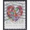 #5036 (49c Forever) Quilled Paper Heart 2016 Used