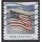 #5052 U.S. Flag  Coil Single (SSP) 2016 Used