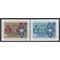 UN New York # 238-239 1973 Mint NH
