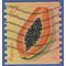 #4258 27c Tropical Fruits Papaya Coil Single 2008 Used
