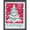 #2515 25c Greetings Christmas Tree 1990 Mint NH