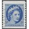 Canada # 348 1954 Used Coil Single