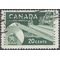 Canada # 362 1956 Used