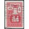 Canada # 363 1956 Used