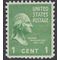 # 804 1c Presidential Issue George Washington 1938 Mint NH