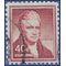 #1050 40c Liberty Issue Dry Print John Marshall 1958 Used