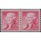 #1055a 2c Thomas Jefferson Coil Pair LH Tag 1968 Mint NH