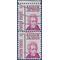 #1286 10c Andrew Jackson 1967 Used Pair